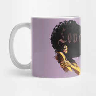 afro love Mug